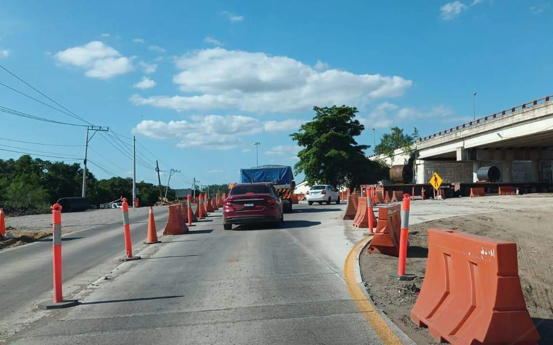 Abren circulación en puente Roto de Altamira 